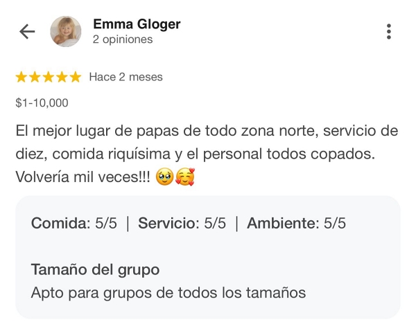 Testimonios Papas ClubTestimonios - Papas Club2